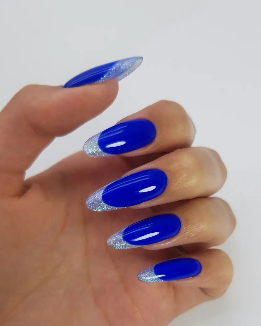 French azul cobalto