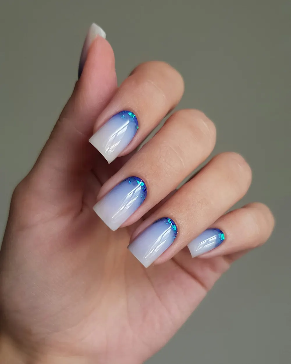 Ombré azul